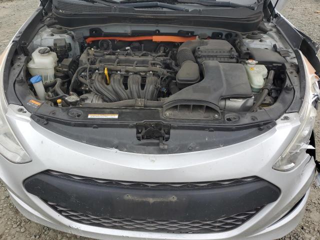 KMHEC4A47DA065607 - 2013 HYUNDAI SONATA HYBRID SILVER photo 11