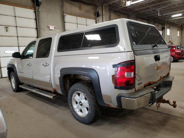 3GCEK13M37G517545 - 2007 CHEVROLET SILVERADO K1500 CREW CAB SILVER photo 2