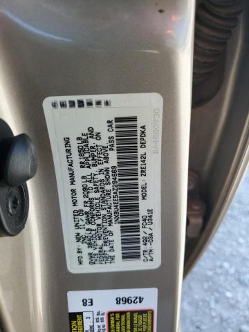 1NXBU4EE5AZ294669 - 2010 TOYOTA COROLLA BASE Braun Foto 12