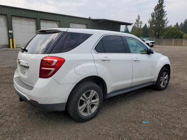 2GNALBEKXH1601831 - 2017 CHEVROLET EQUINOX LS WHITE photo 3