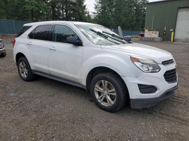 2GNALBEKXH1601831 - 2017 CHEVROLET EQUINOX LS WHITE photo 4