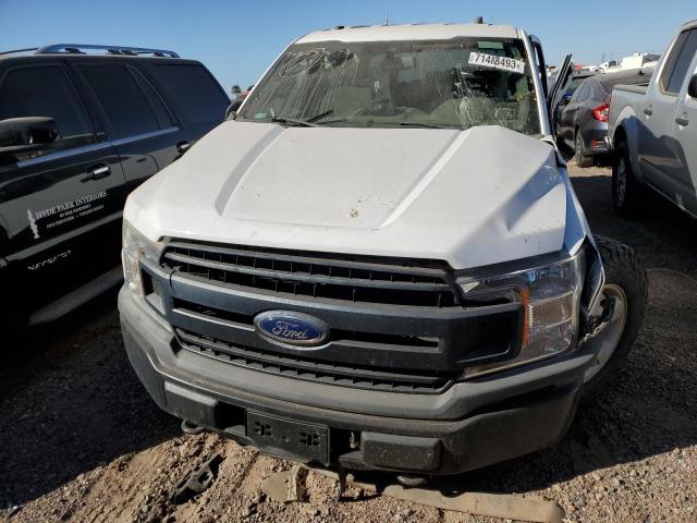 1FTEW1P47KKE85618 - 2019 FORD F150 POLICE RESPONDER WHITE photo 5