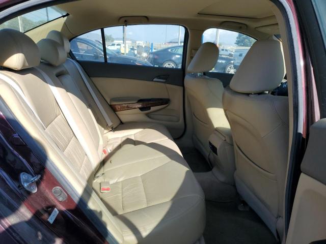 5KBCP3F86AB014058 - 2010 HONDA ACCORD EXL BURGUNDY photo 10