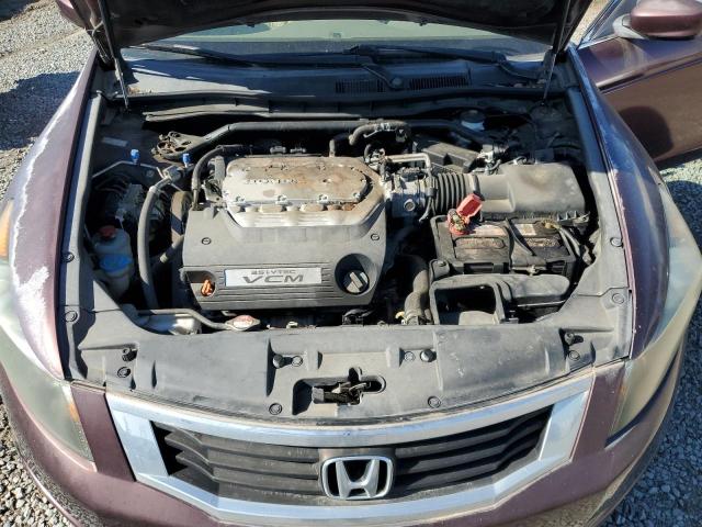 5KBCP3F86AB014058 - 2010 HONDA ACCORD EXL BURGUNDY photo 11