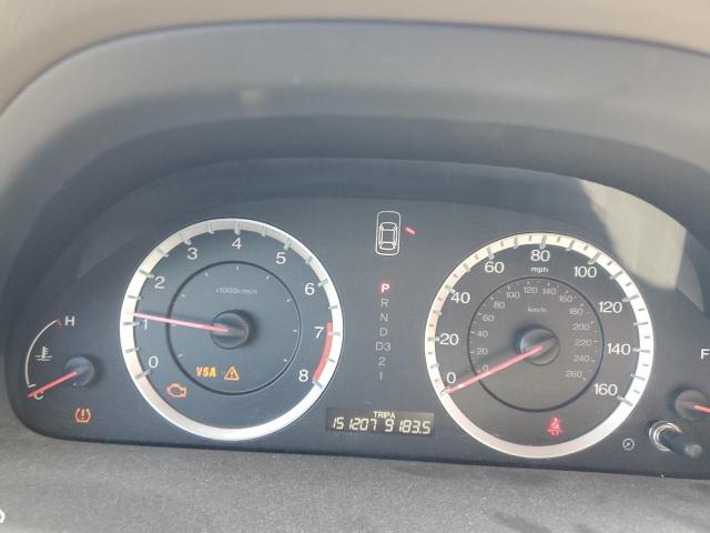 5KBCP3F86AB014058 - 2010 HONDA ACCORD EXL BURGUNDY photo 9