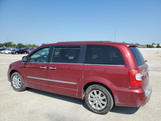 2C4RC1CG6CR307616 - 2012 CHRYSLER TOWN & COU TOURING L RED photo 2
