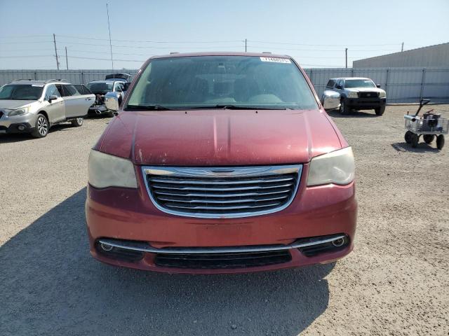 2C4RC1CG6CR307616 - 2012 CHRYSLER TOWN & COU TOURING L RED photo 5