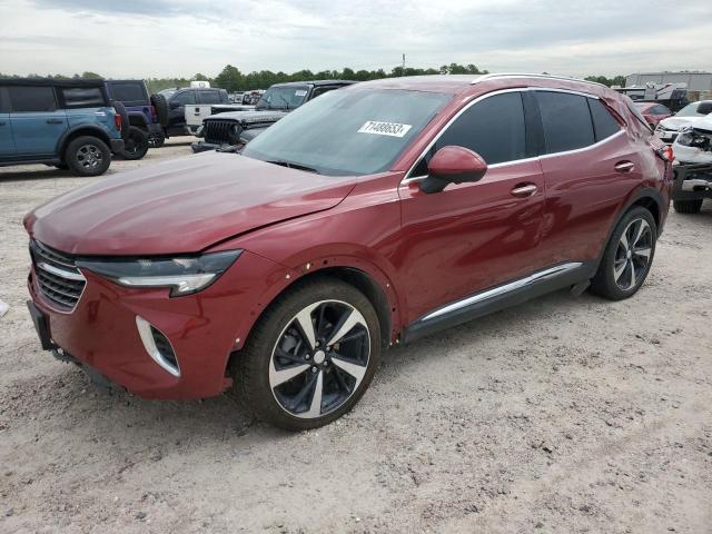 LRBFZNR40MD171203 - 2021 BUICK ENVISION ESSENCE MAROON photo 1