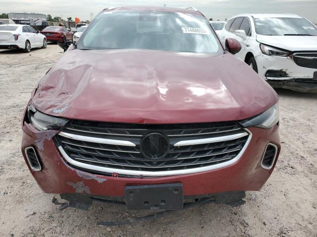 LRBFZNR40MD171203 - 2021 BUICK ENVISION ESSENCE MAROON photo 5