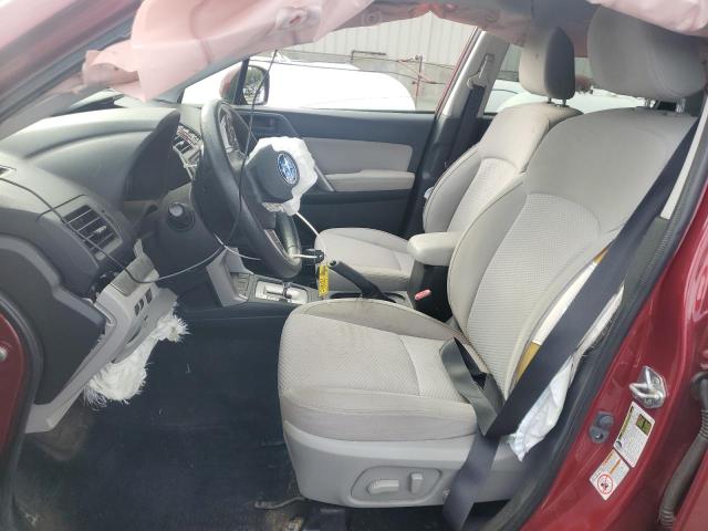JF2SJAGCXFH598377 - 2015 SUBARU FORESTER 2.5I PREMIUM 红色 照片 7