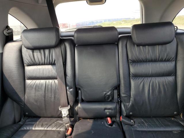 5J6RE487X8L804764 - 2008 HONDA CR-V EXL BLACK photo 10