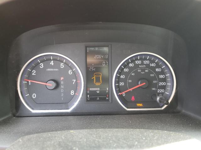 5J6RE487X8L804764 - 2008 HONDA CR-V EXL BLACK photo 9