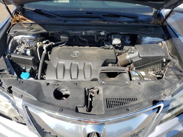 5J8TB3H51GL014315 - 2016 ACURA RDX TECHNOLOGY SILVER photo 12