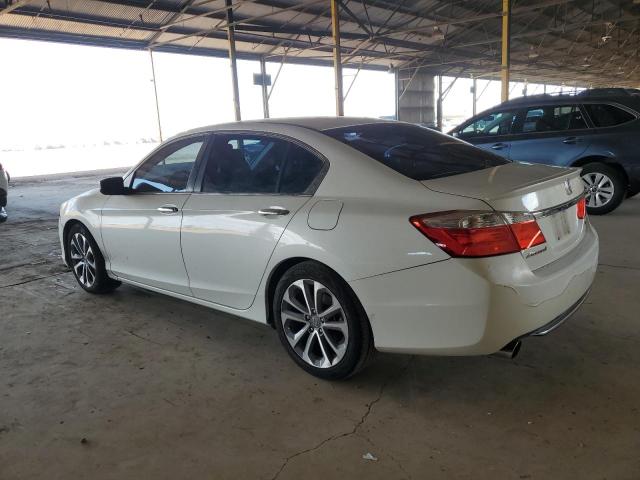 1HGCR2F55EA004761 - 2014 HONDA ACCORD SPORT WHITE photo 2