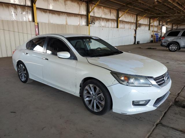 1HGCR2F55EA004761 - 2014 HONDA ACCORD SPORT WHITE photo 4