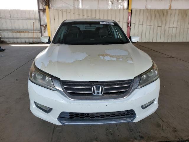 1HGCR2F55EA004761 - 2014 HONDA ACCORD SPORT WHITE photo 5