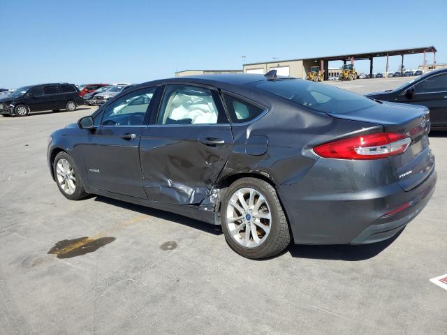 3FA6P0LU7KR166755 - 2019 FORD FUSION SE CHARCOAL photo 2