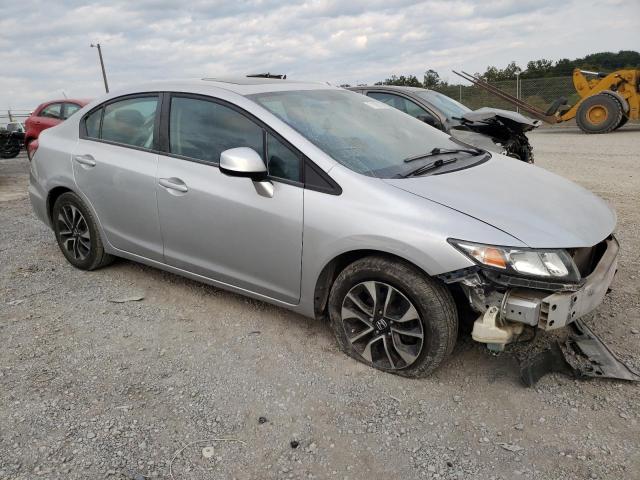 19XFB2F94DE251008 - 2013 HONDA CIVIC EXL ვერცხლისფერი ფოტო 4