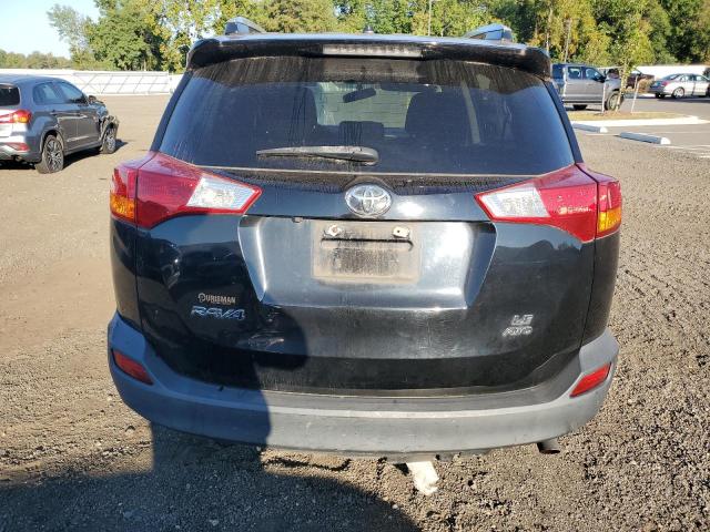 2T3BFREVXEW149079 - 2014 TOYOTA RAV4 LE BLACK photo 6