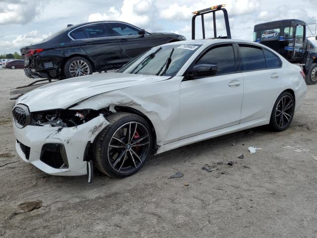 3MW5U7J07M8B60337 - 2021 BMW M340I WHITE photo 1