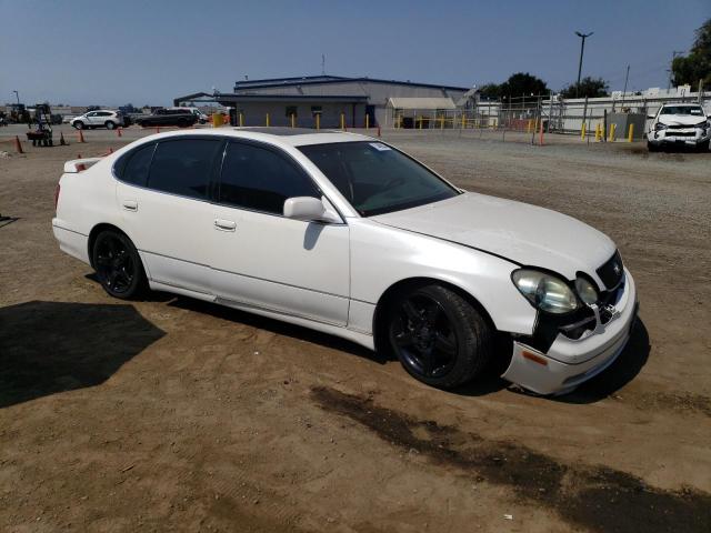 JT8BL69S110003108 - 2001 LEXUS GS 430 WHITE photo 4