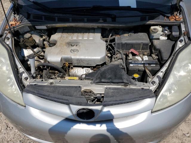 5TDYK4CC5AS312789 - 2010 TOYOTA SIENNA XLE SILVER photo 12