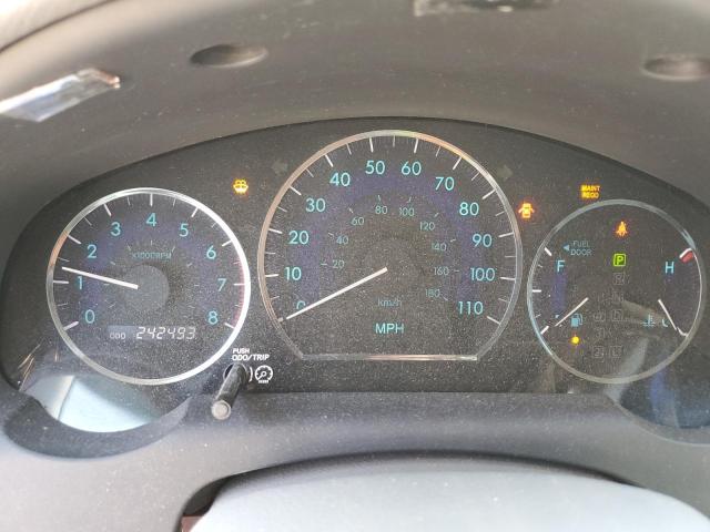 5TDYK4CC5AS312789 - 2010 TOYOTA SIENNA XLE SILVER photo 9