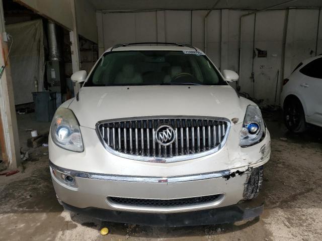 5GALRBED9AJ148414 - 2010 BUICK ENCLAVE CXL WHITE photo 5