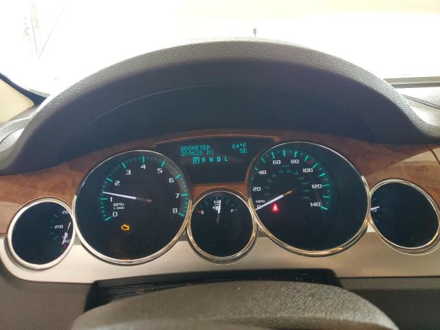 5GALRBED9AJ148414 - 2010 BUICK ENCLAVE CXL WHITE photo 9