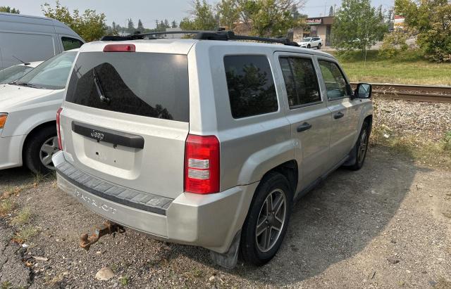 1J8FT28B39D203658 - 2009 JEEP PATRIOT SPORT SILVER photo 4