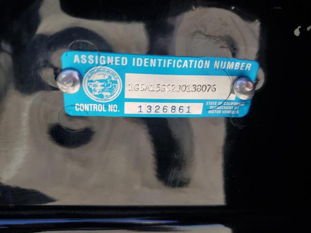 1G6A15S62J0138076 - 2018 CADILLAC CTS-V BLACK photo 12