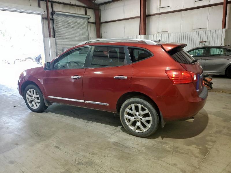 JN8AS5MV0CW363566 - 2012 NISSAN ROGUE S ბურგუნდია ფოტო 2