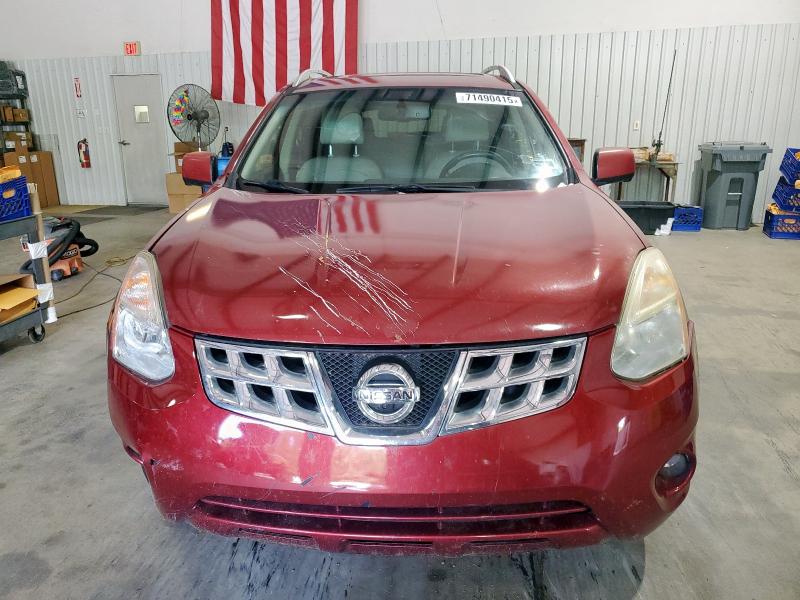 JN8AS5MV0CW363566 - 2012 NISSAN ROGUE S ბურგუნდია ფოტო 5