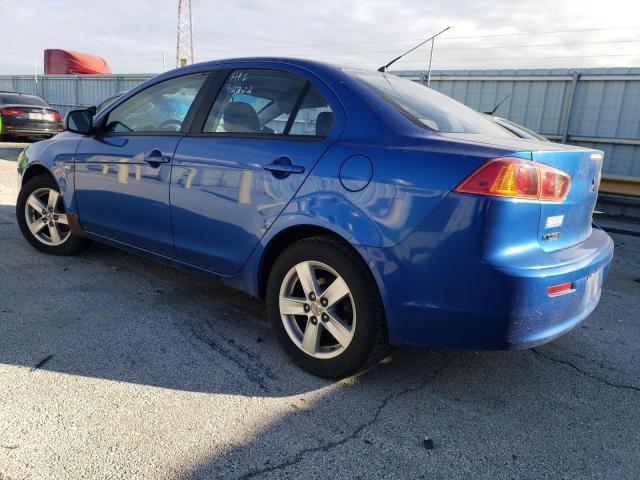 JA3AU26U19U003072 - 2009 MITSUBISHI LANCER ES/ES SPORT BLUE photo 2