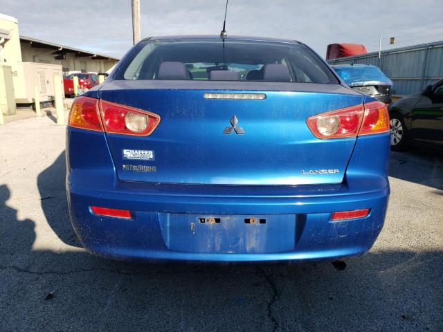 JA3AU26U19U003072 - 2009 MITSUBISHI LANCER ES/ES SPORT BLUE photo 6