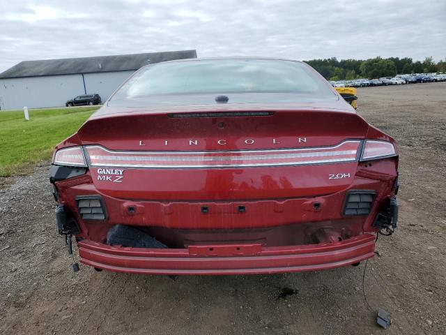 3LN6L5KU2KR614819 - 2019 LINCOLN MKZ RED photo 6