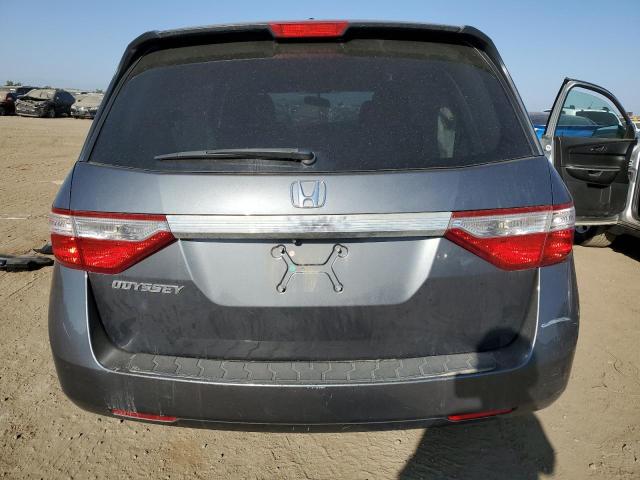 5FNRL5H65DB001415 - 2013 HONDA ODYSSEY EXL CHARCOAL photo 6