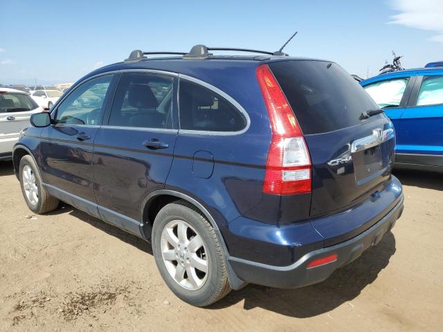 JHLRE48768C059262 - 2008 HONDA CR-V EXL BLUE photo 2