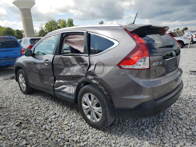 5J6RM4H70DL042154 - 2013 HONDA CR-V EXL GRAY photo 2
