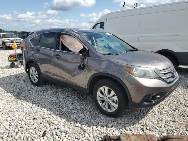 5J6RM4H70DL042154 - 2013 HONDA CR-V EXL GRAY photo 4
