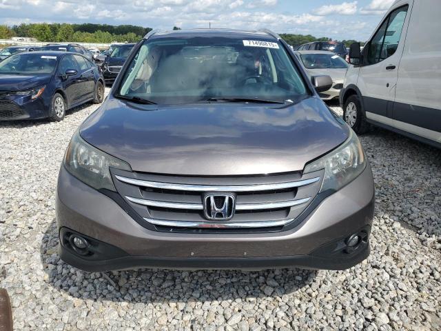 5J6RM4H70DL042154 - 2013 HONDA CR-V EXL GRAY photo 5