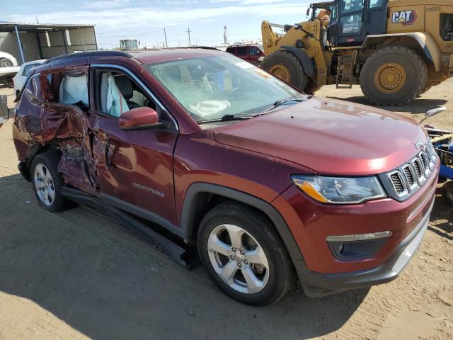 3C4NJDBB3MT560662 - 2021 JEEP COMPASS LATITUDE BURGUNDY photo 4