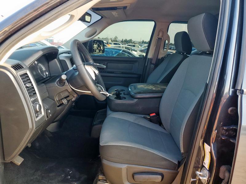 3C6RR7KG1MG707312 - 2021 RAM 1500 CLASS TRADESMAN أسود صورة 7