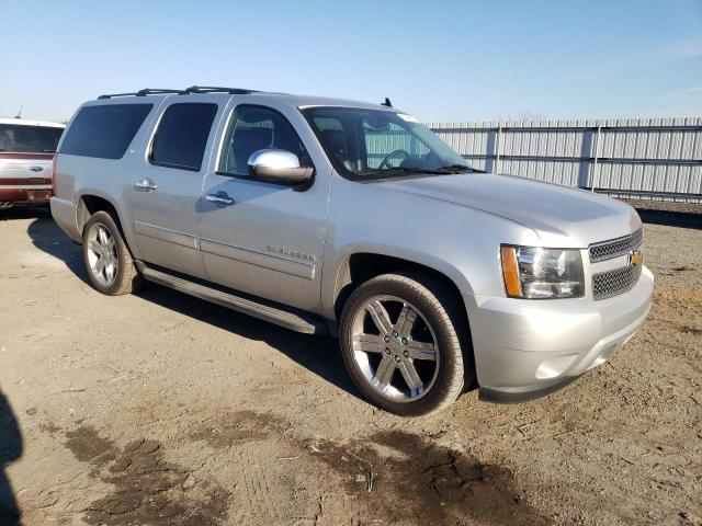 1GNSKKE73DR143604 - 2013 CHEVROLET SUBURBAN K1500 LTZ SILVER photo 4