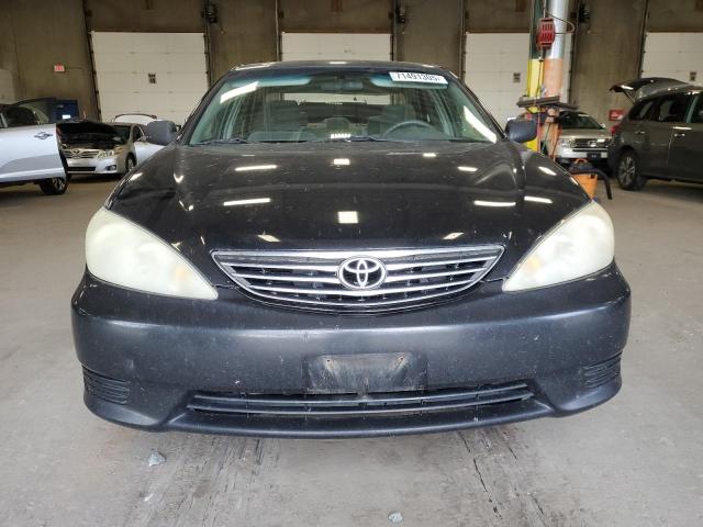 4T1BE32K75U102417 - 2005 TOYOTA CAMRY LE შავი ფოტო 5