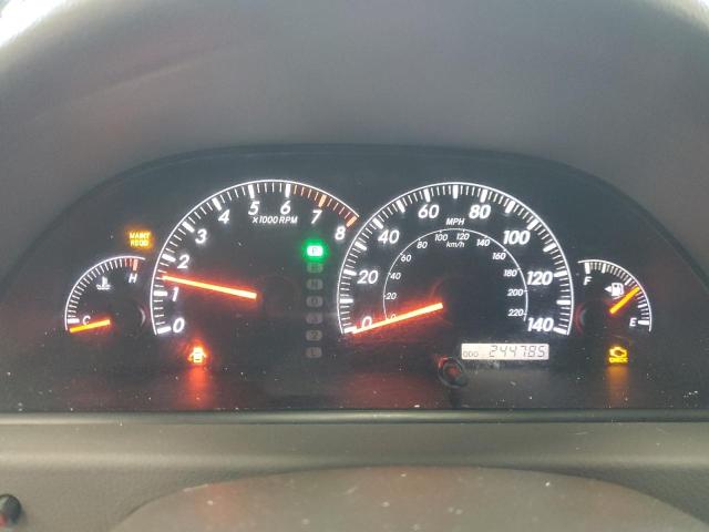 4T1BE32K75U102417 - 2005 TOYOTA CAMRY LE შავი ფოტო 9