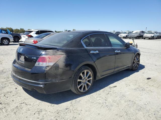 1HGCP36898A001422 - 2008 HONDA ACCORD EXL BLACK photo 3