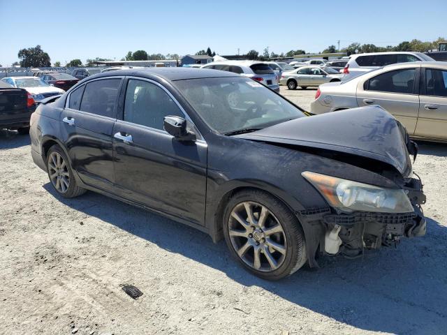 1HGCP36898A001422 - 2008 HONDA ACCORD EXL BLACK photo 4