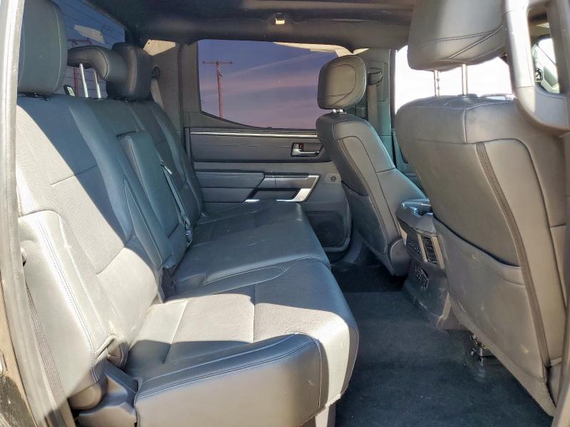 5TFNA5AB5NX004060 - 2022 TOYOTA TUNDRA CREWMAX PLATINUM Negro foto 10