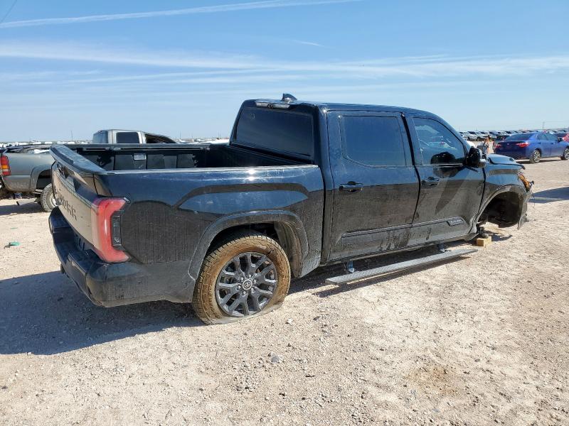 5TFNA5AB5NX004060 - 2022 TOYOTA TUNDRA CREWMAX PLATINUM Negro foto 3